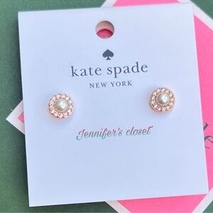 NWT ♠️ Kate Spade Pearl Stud Earrings